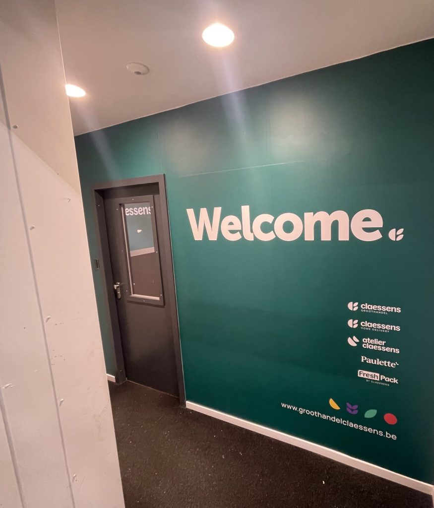 claessens welcome muurprint inkom