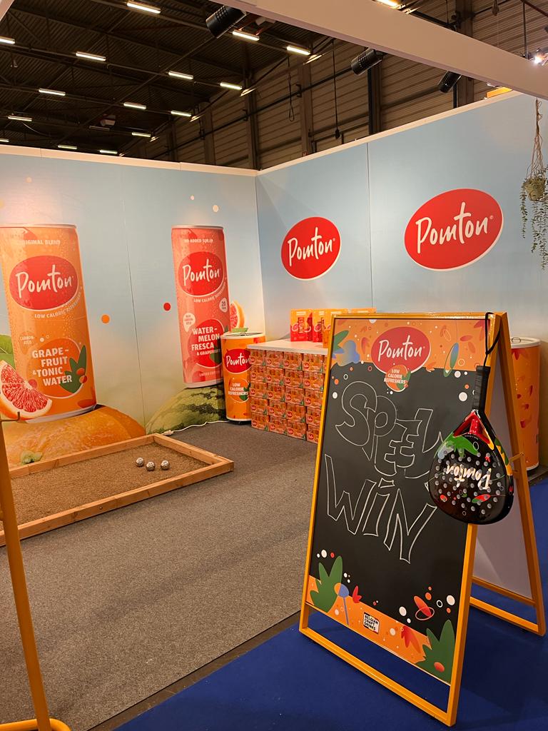 ponton krijtbord reclame