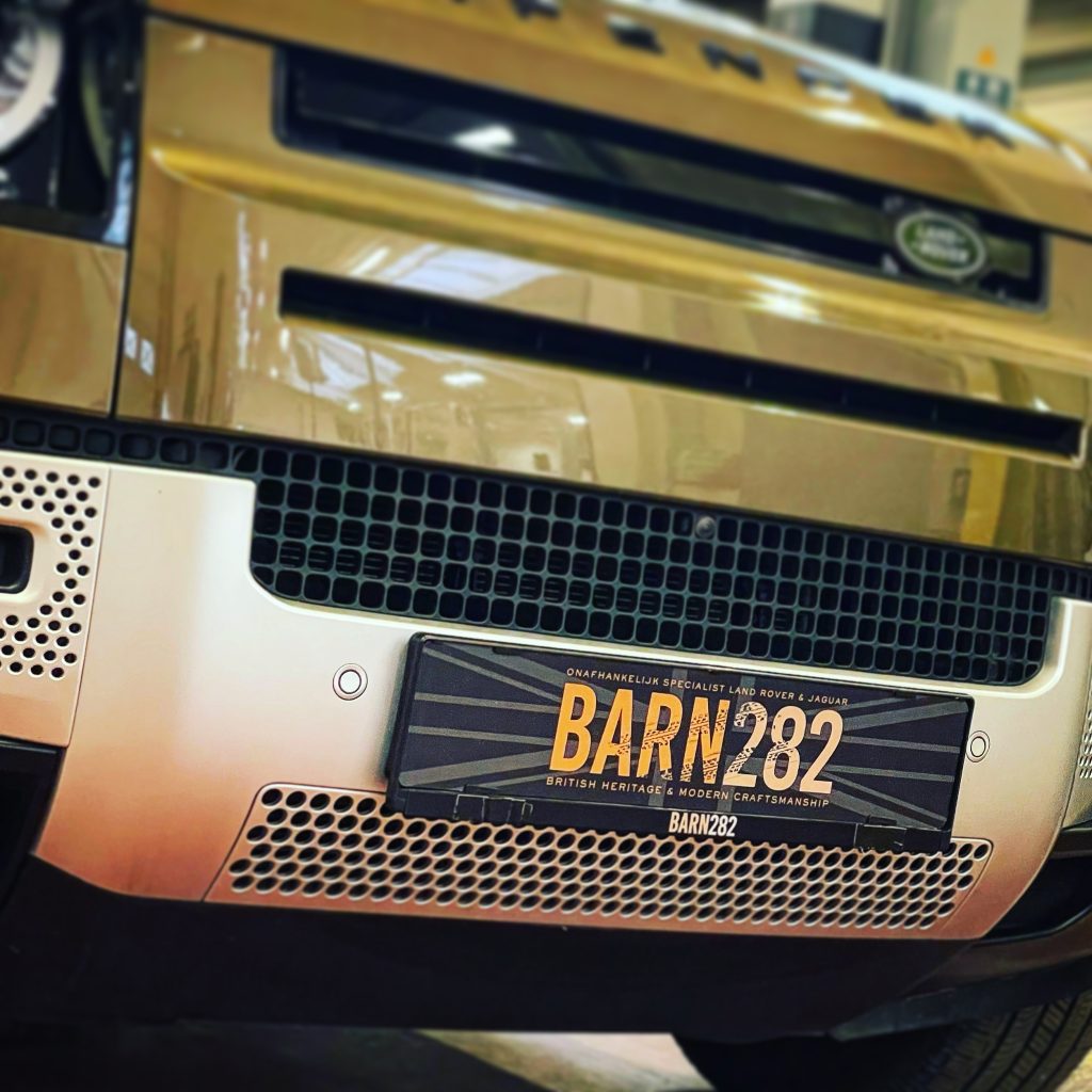 barn282 nummerplaat op maat