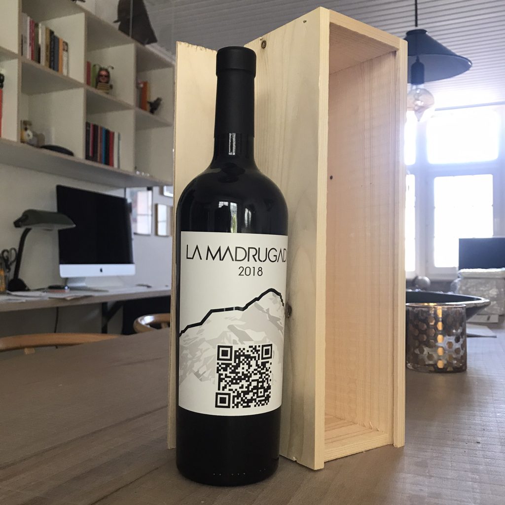 la madrugad etiket wijn