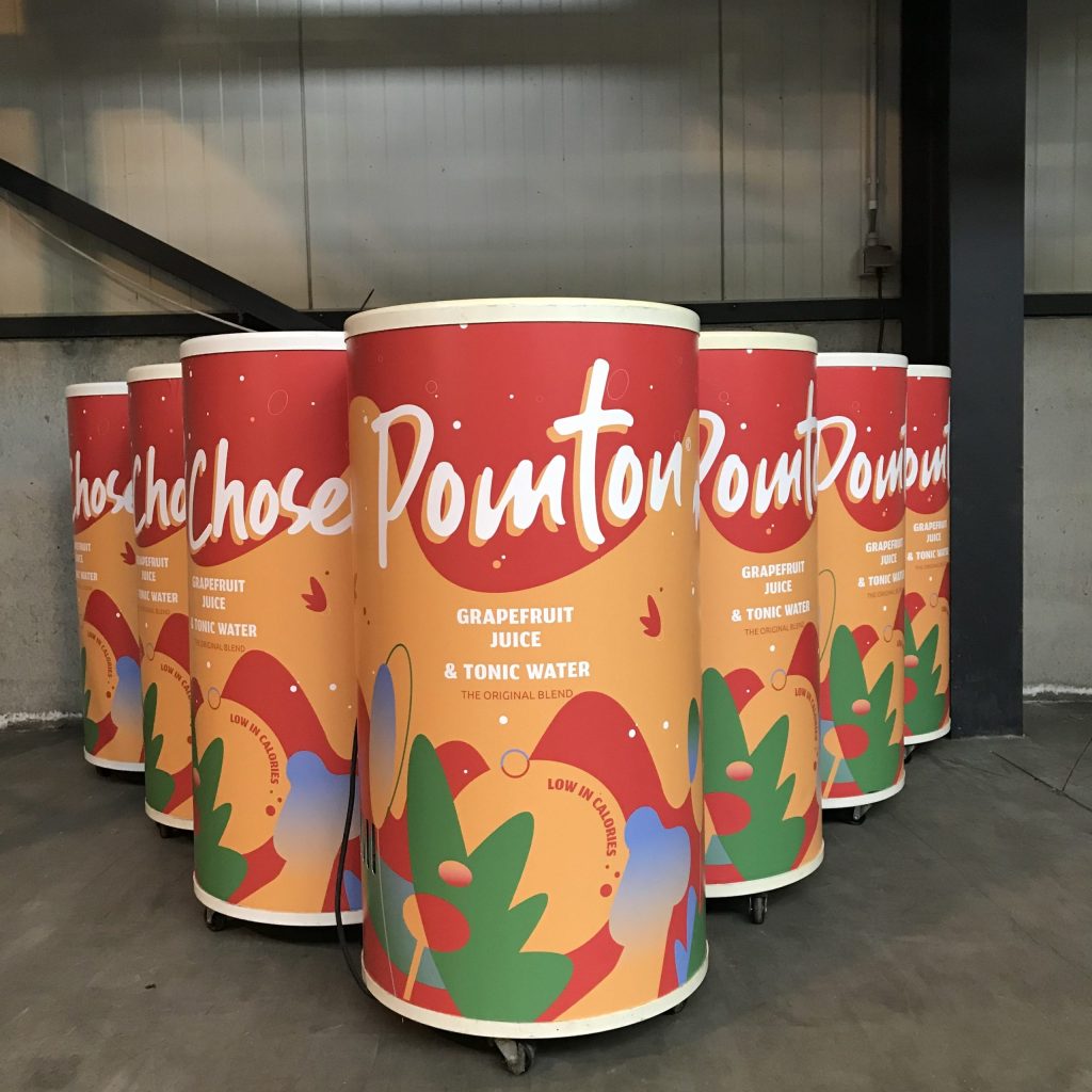 pomton koelbak op maat