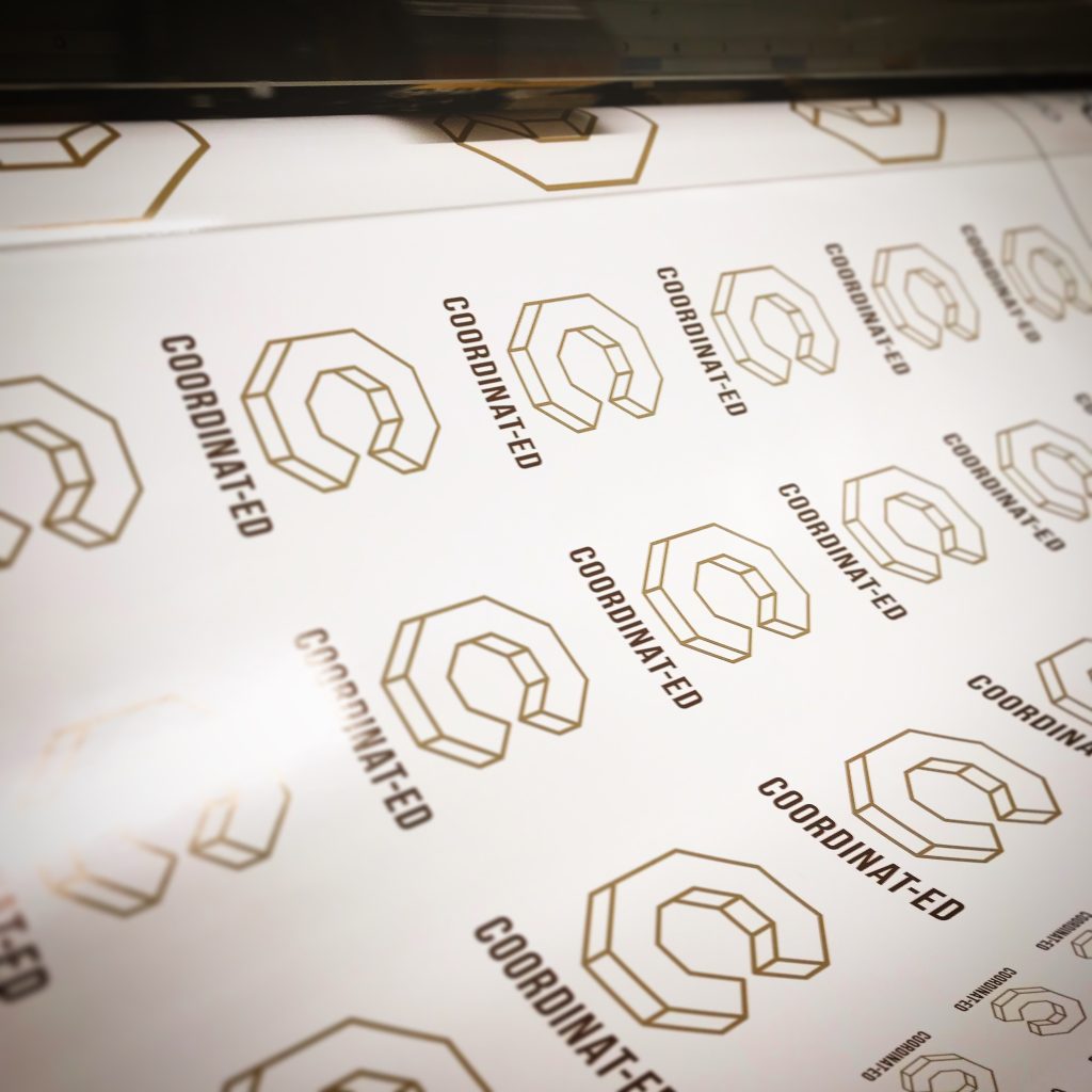 Coordinated-ed stickers logo