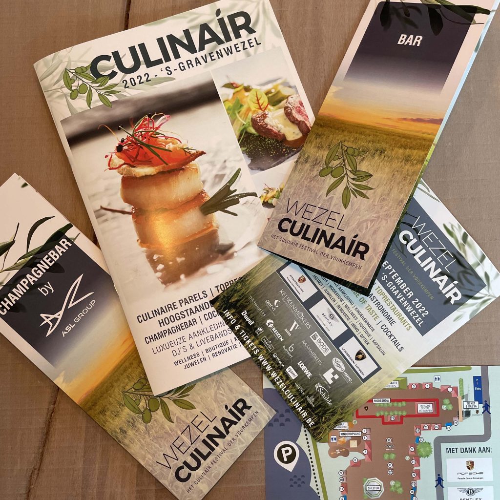 drukwerk wezel culinair