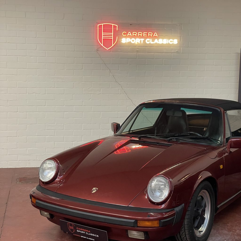 neon-sign carrera sport classics op maat