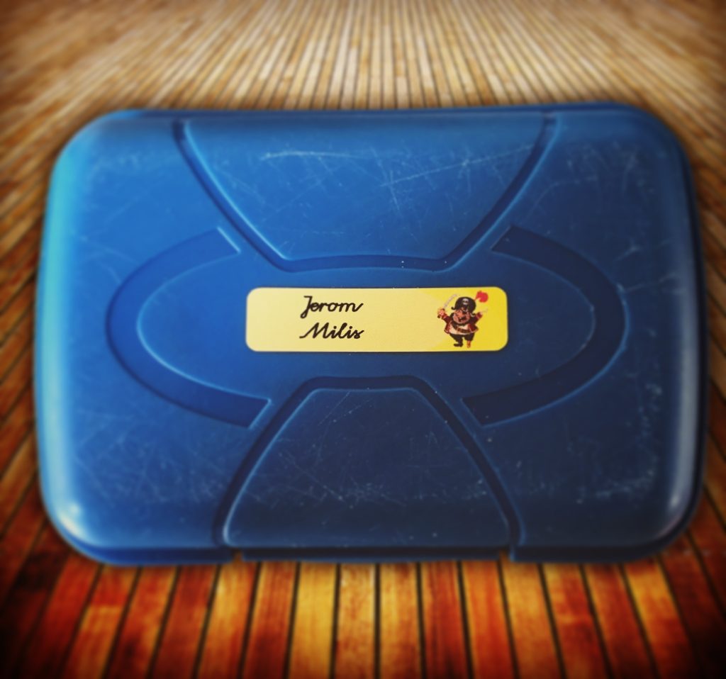 sticker kleine oplage brooddoos